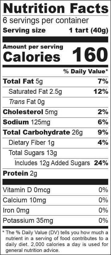 Nutritional Values Apricot 6pk